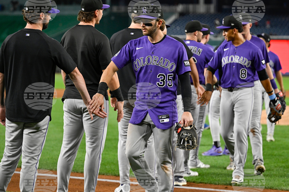Rockies Nationals Baseball