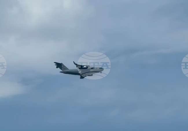 Military Aircraft Lands at Burgas Airport for Technical Refuelling