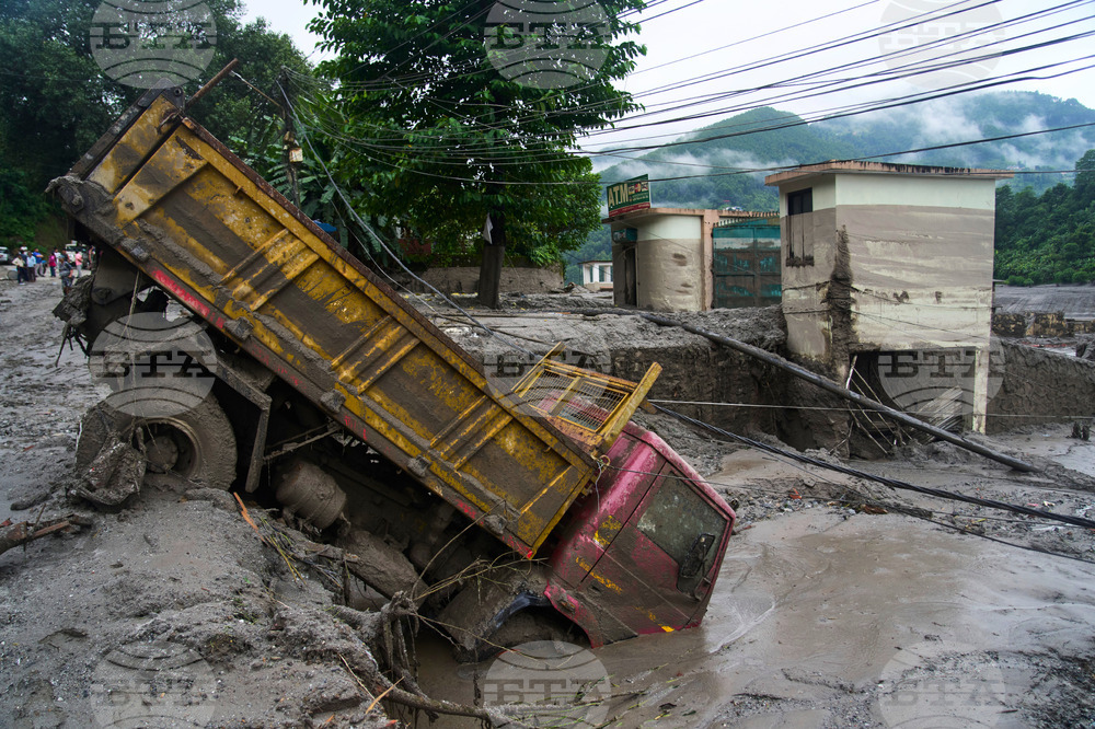 APTOPIX Nepal Flash floods