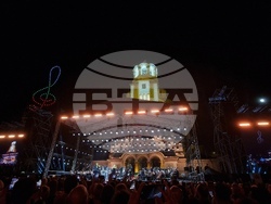 Фестивалът „Гала в София“ завърши с концерта „Синя нощ“, снимка – Даниел Димитров/ БТА
