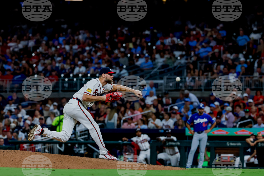 Dodgers Braves Baseball