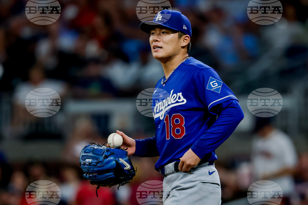 Dodgers Braves Baseball