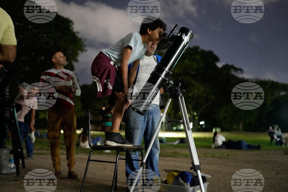 Venezuela Lunar Eclipse