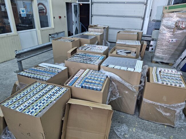 Customs Officers Seize 719,000 Undeclared Cigarettes Near Vidin