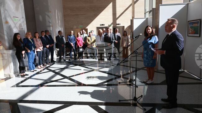 Kazakhstan Embassy Opens Exhibition in Bulgarian Parliament to Mark International Day against Nuclear Tests