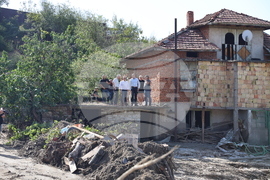  Село Струмяни - наводнения - Румен Радев