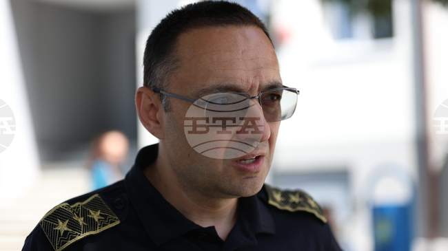 Около 50 декара е обхванал пожарът в планината Славянка, към момента е локализиран, каза за БТА гл. комисар Александър Джартов