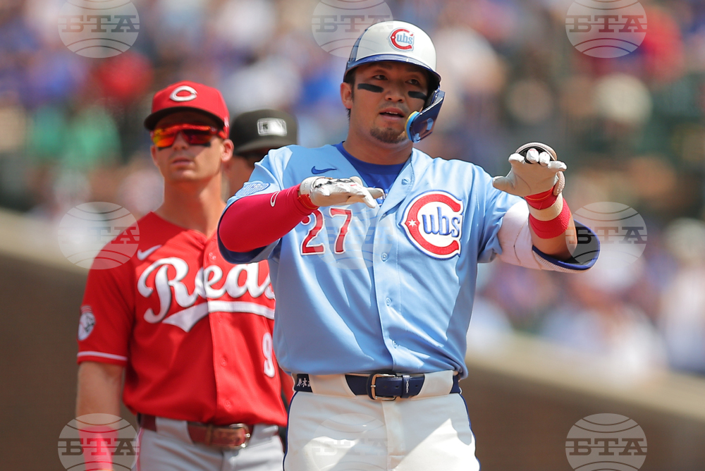Reds Cubs Baseball