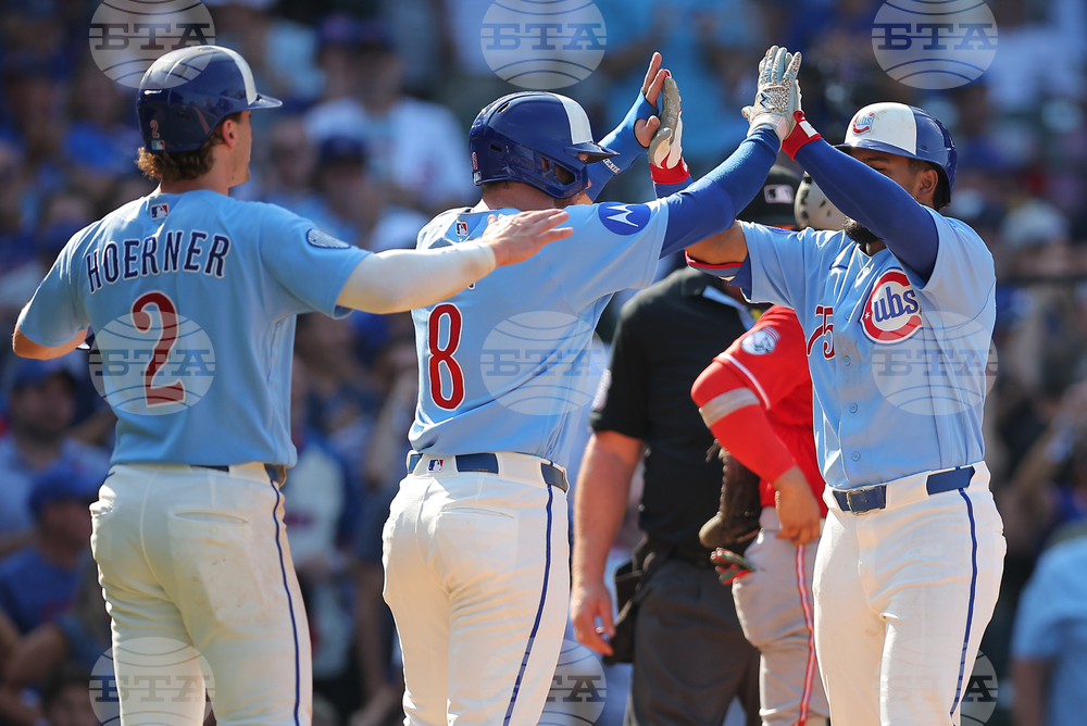 Reds Cubs Baseball