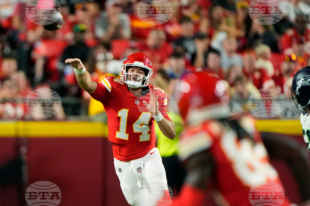 Seahawks Chiefs Football