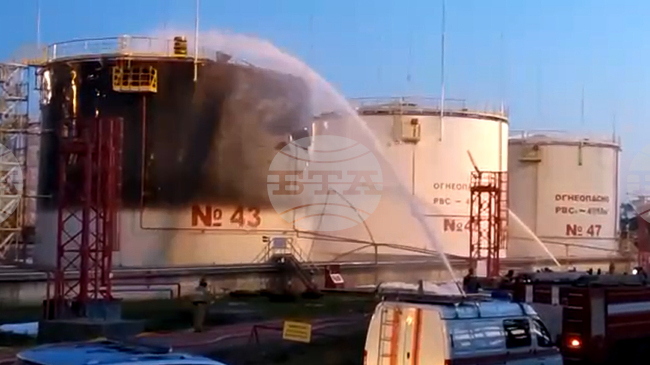 Украйна нанесе удар по нефтопреработвателно предприятие в Саратовска област 