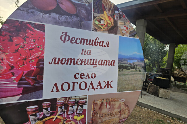 За пета поредна година благоевградското село Логодаж бе домакин на Фестивал на лютеницата