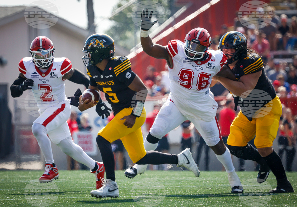 CFL Tiger Cats Stampeders Football