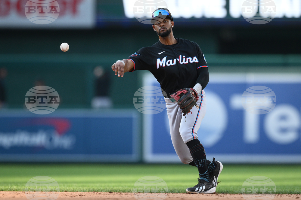 Marlins Nationals Baseball