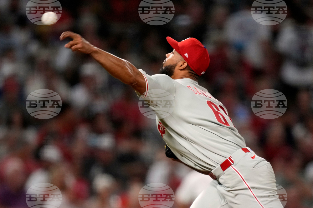 Phillies Angels Baseball