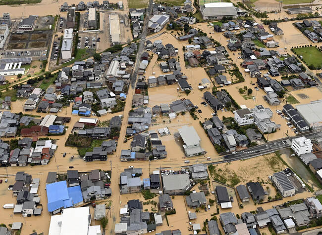Japan Extreme Weather Heavy Rain