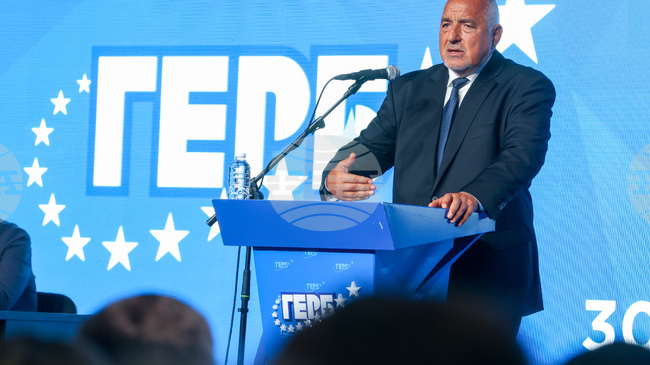 ГЕРБ ще участва там, където трябва да става първа, заяви лидерът на партията Бойко Борисов 