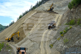 Железница - АМ „Струма“ - инспекция - свлачища