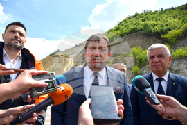 Железница - АМ „Струма“ - инспекция - свлачища