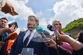 Железница - АМ „Струма“ - инспекция - свлачища