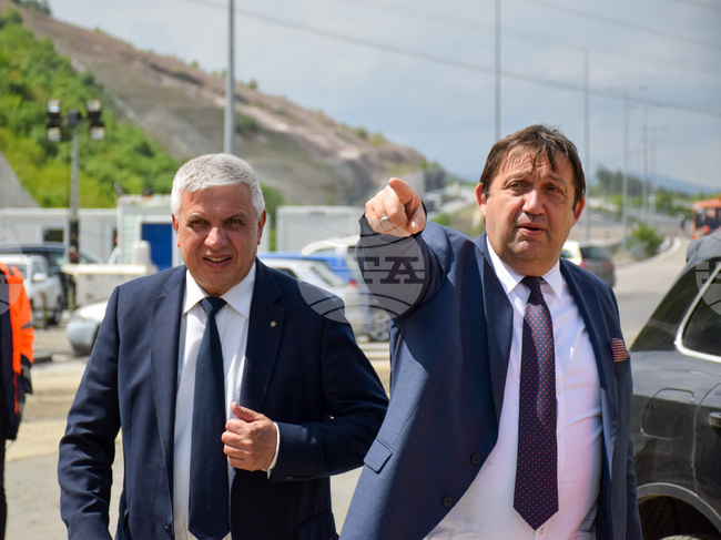 Железница - АМ „Струма“ - инспекция - свлачища