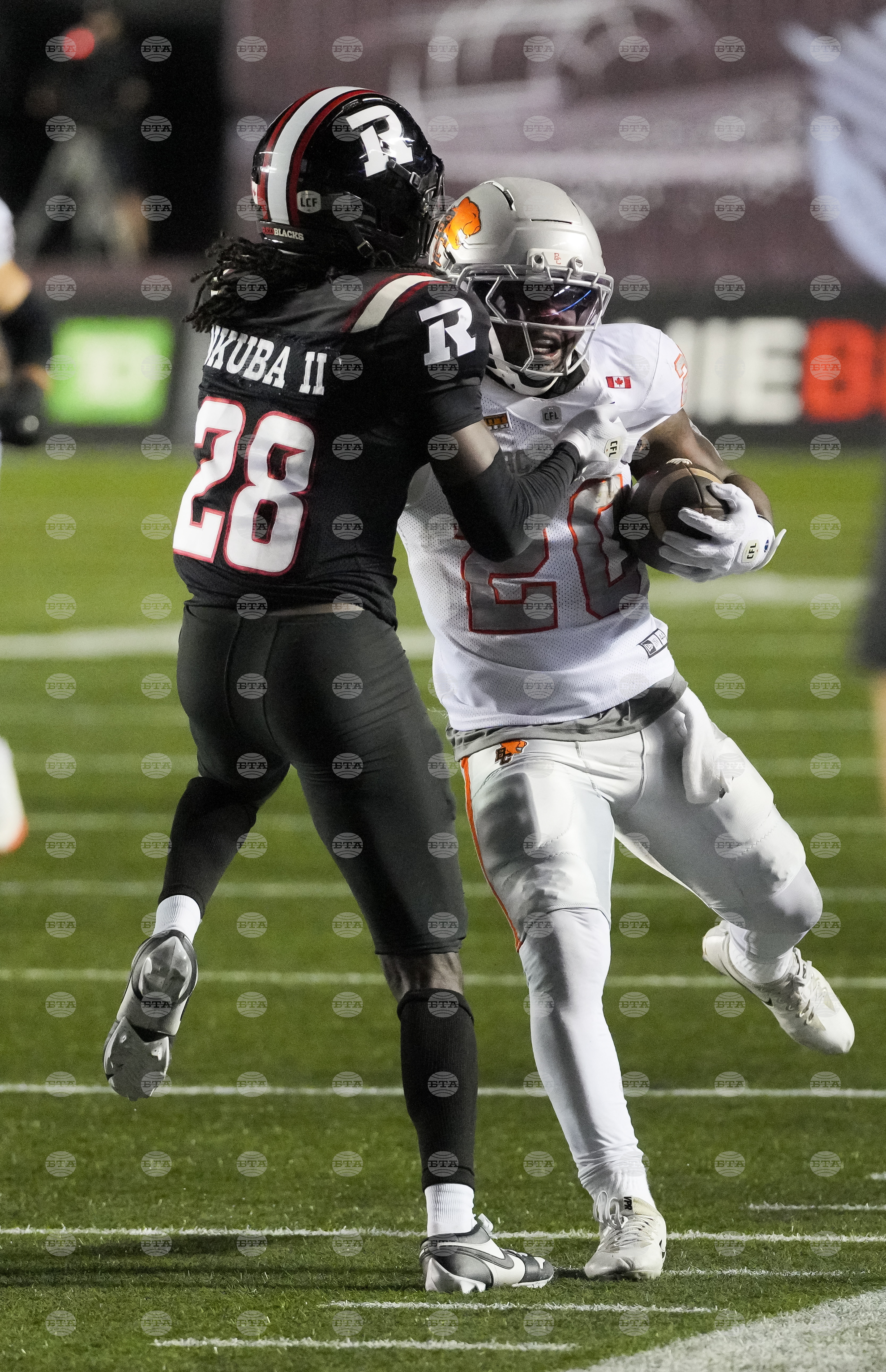 CFL Lions Redblacks