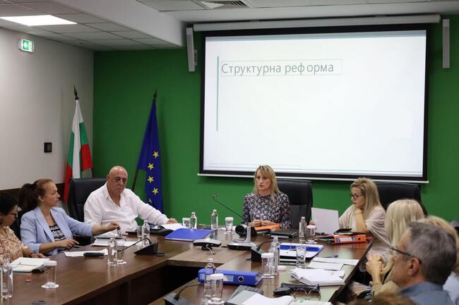 Предвижда се преструктуриране на 15-те регионални инспекции по околната среда и водите в нови структури, каза министър Росица Карамфилова 