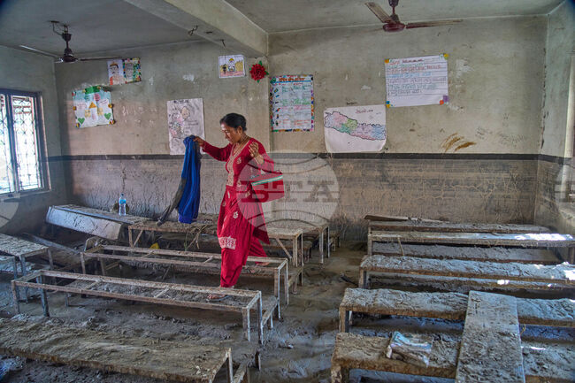 Nepal Floods School