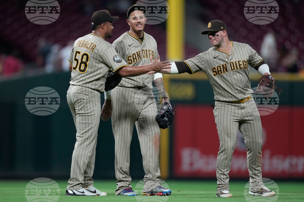 Padres Reds Baseball
