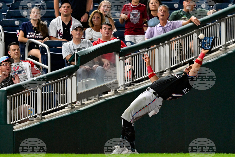 Marlins Nationals Baseball