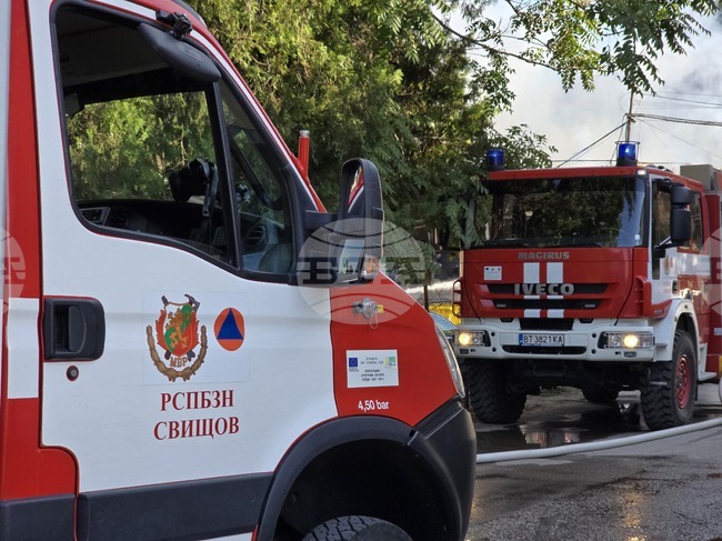 Пожар е горял в къща в Свищов