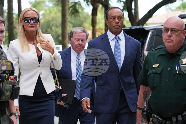 APTOPIX Tiger Woods