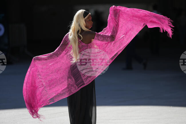 South Korea Seoul Fashion Week Outside