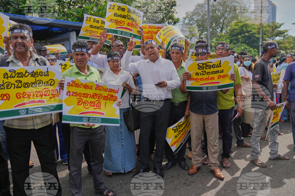 Sri Lanka Opposition Protest