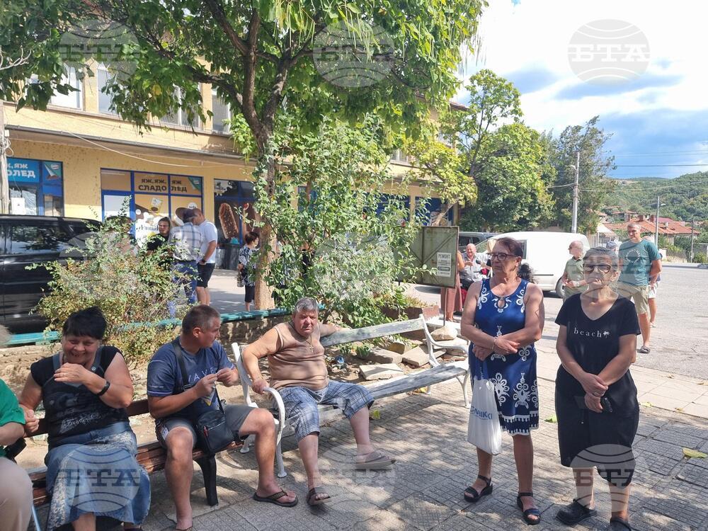 Село Слатино - вода - режим - протест