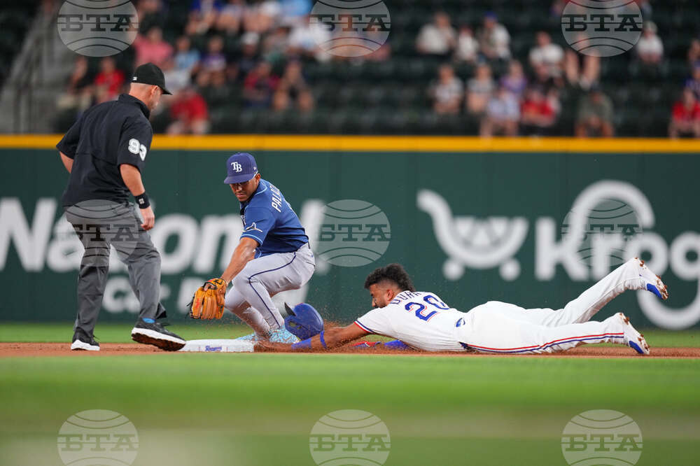 Rays Rangers Baseball