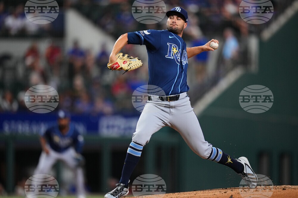 Rays Rangers Baseball