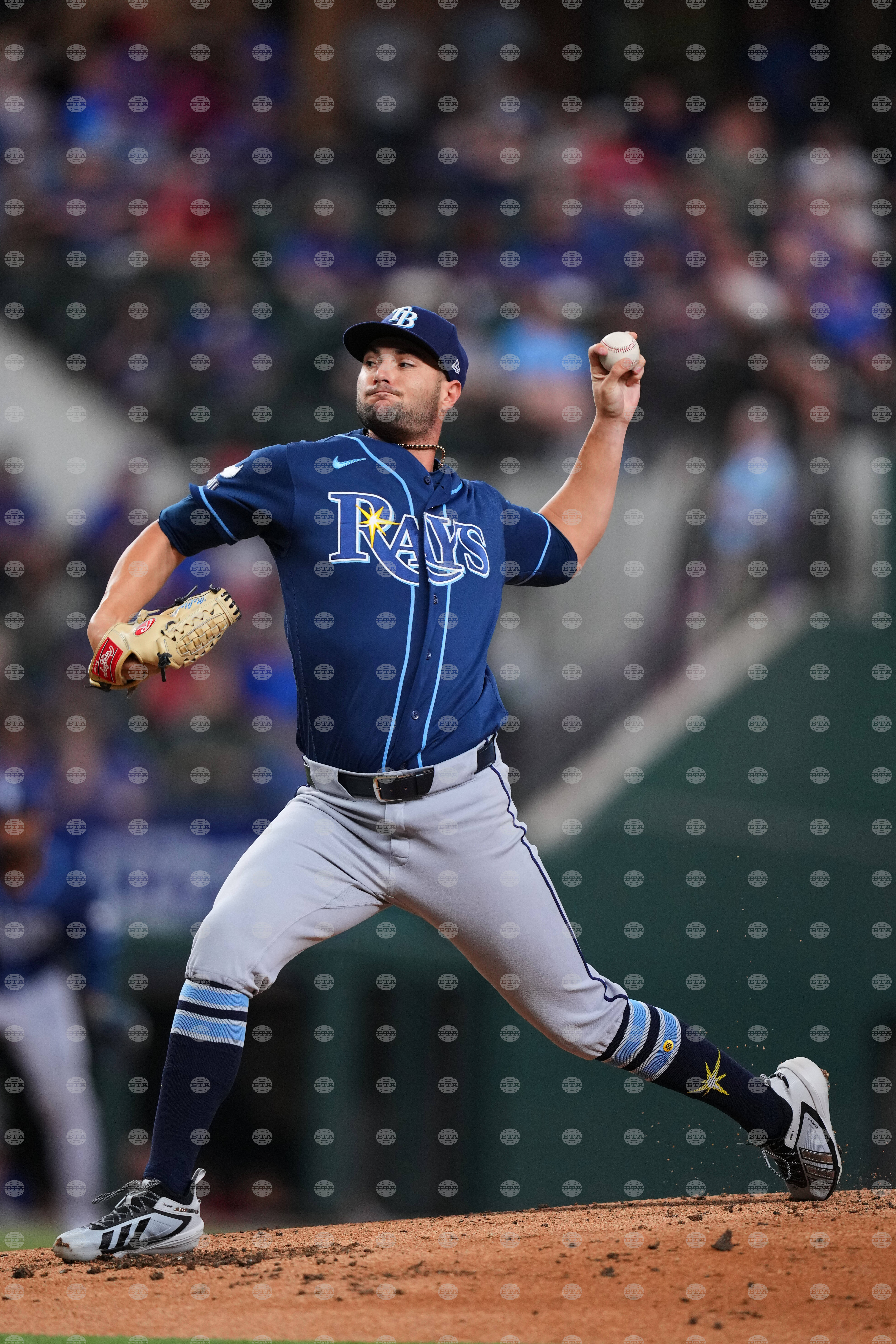 Rays Rangers Baseball