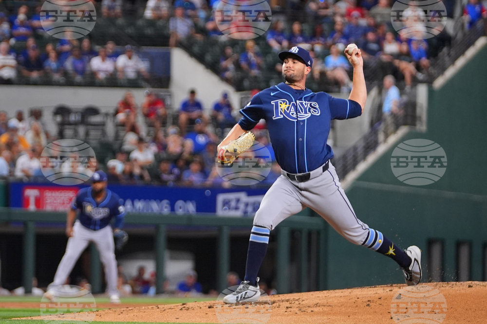Rays Rangers Baseball