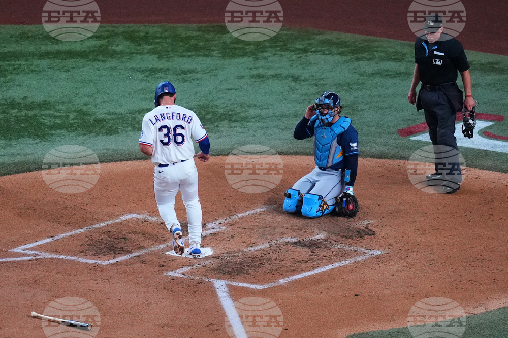 Rays Rangers Baseball