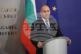 Министерски съвет - Румен Радев - изявление