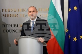 Министерски съвет - Румен Радев - изявление