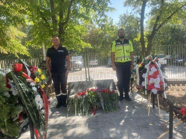 Почетоха паметта на шестимата загинали служители на МВР при взрива в Големо село