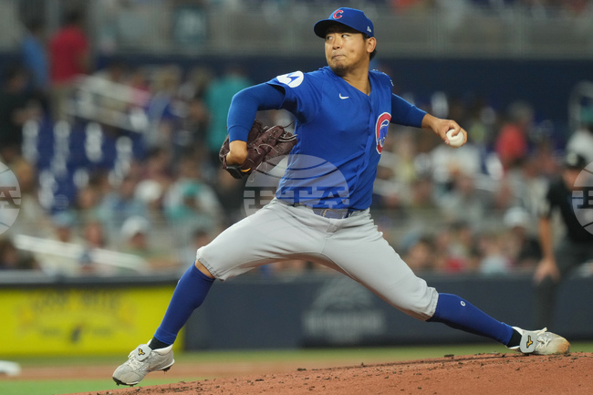 Cubs Marlins Baseball