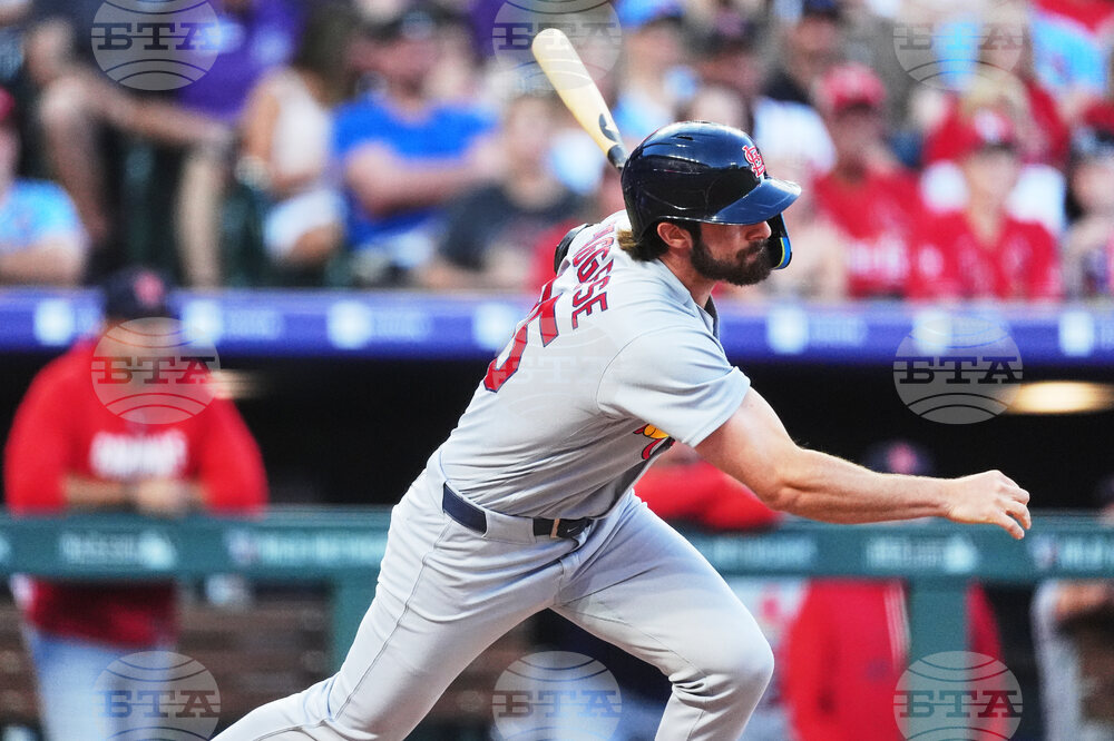 Cardinals Rockies Baseball