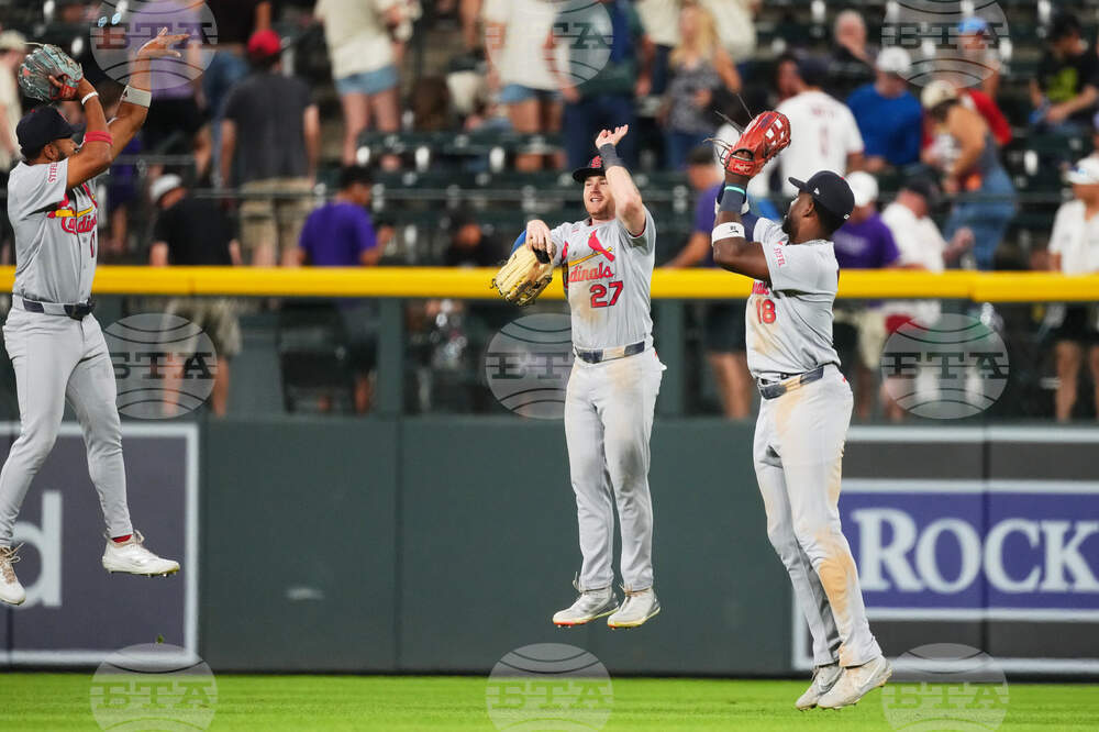 Cardinals Rockies Baseball