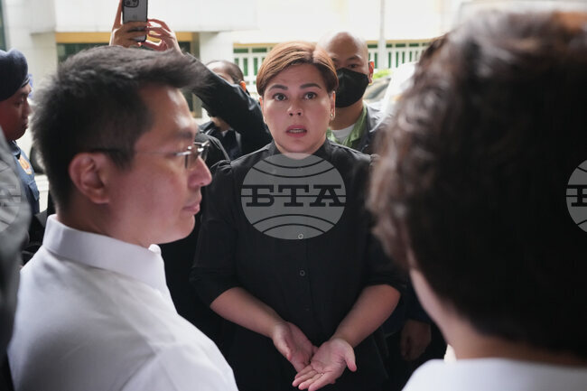 APTOPIX Philippines Vice President