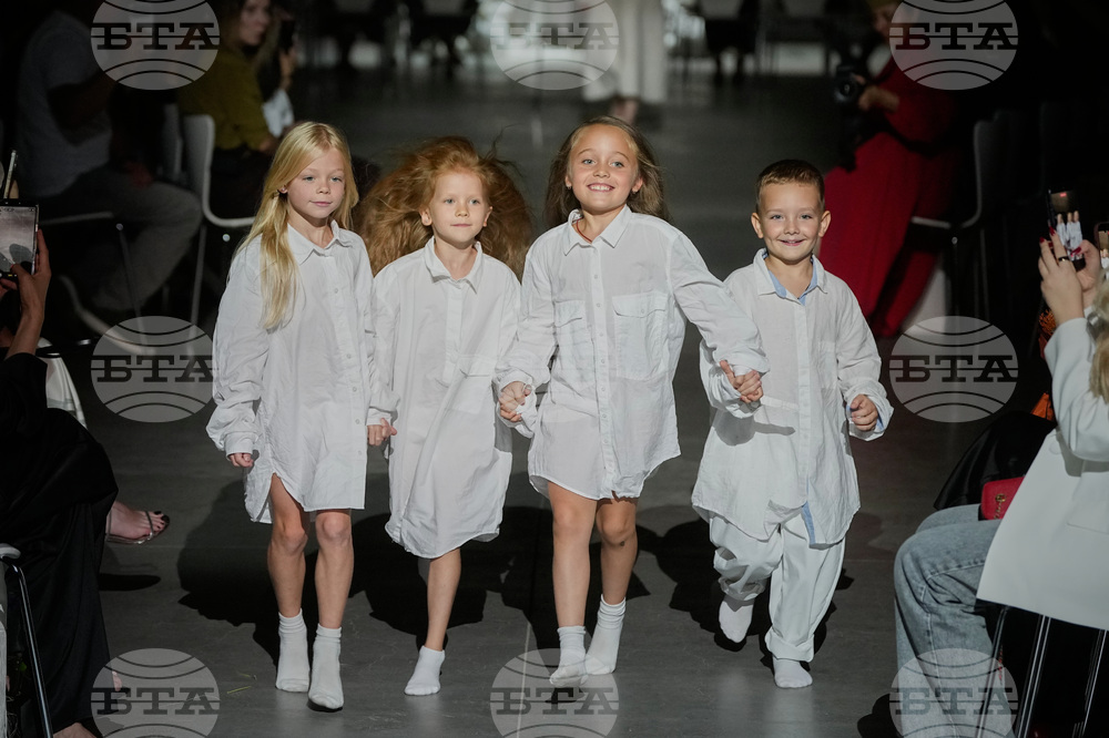 APTOPIX Russia Ukraine War Fashion Week