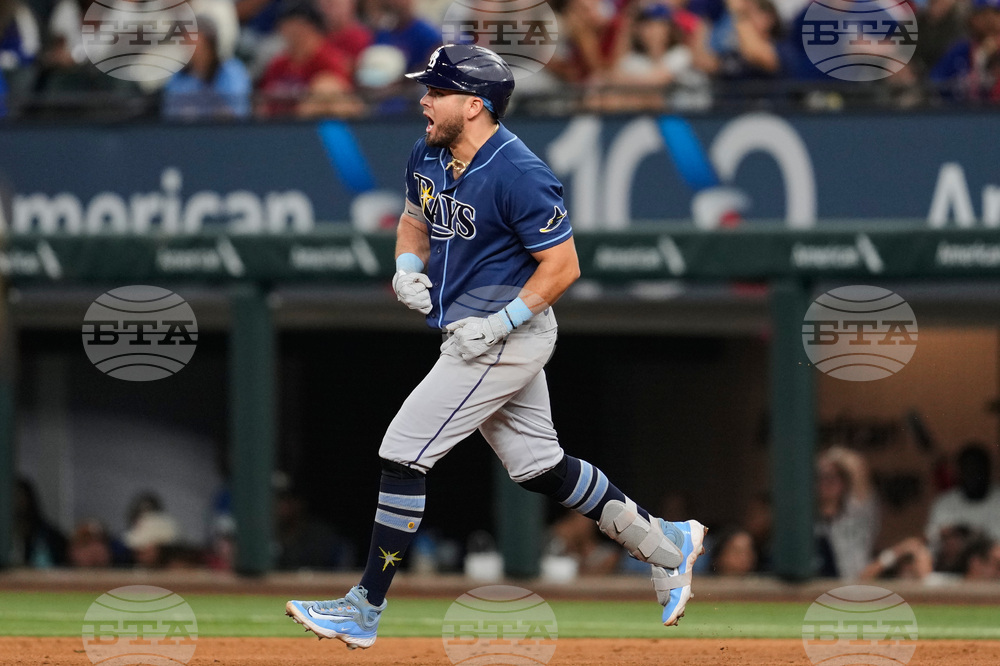 Rays Rangers Baseball