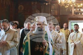 Литургия - патриарх Даниил